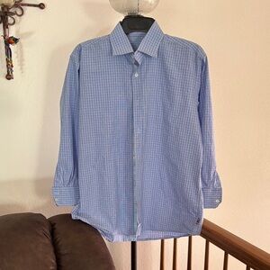 English laundry button up long sleeve collared shirt